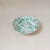 Taverna Speckled Soup Bowl Green/White