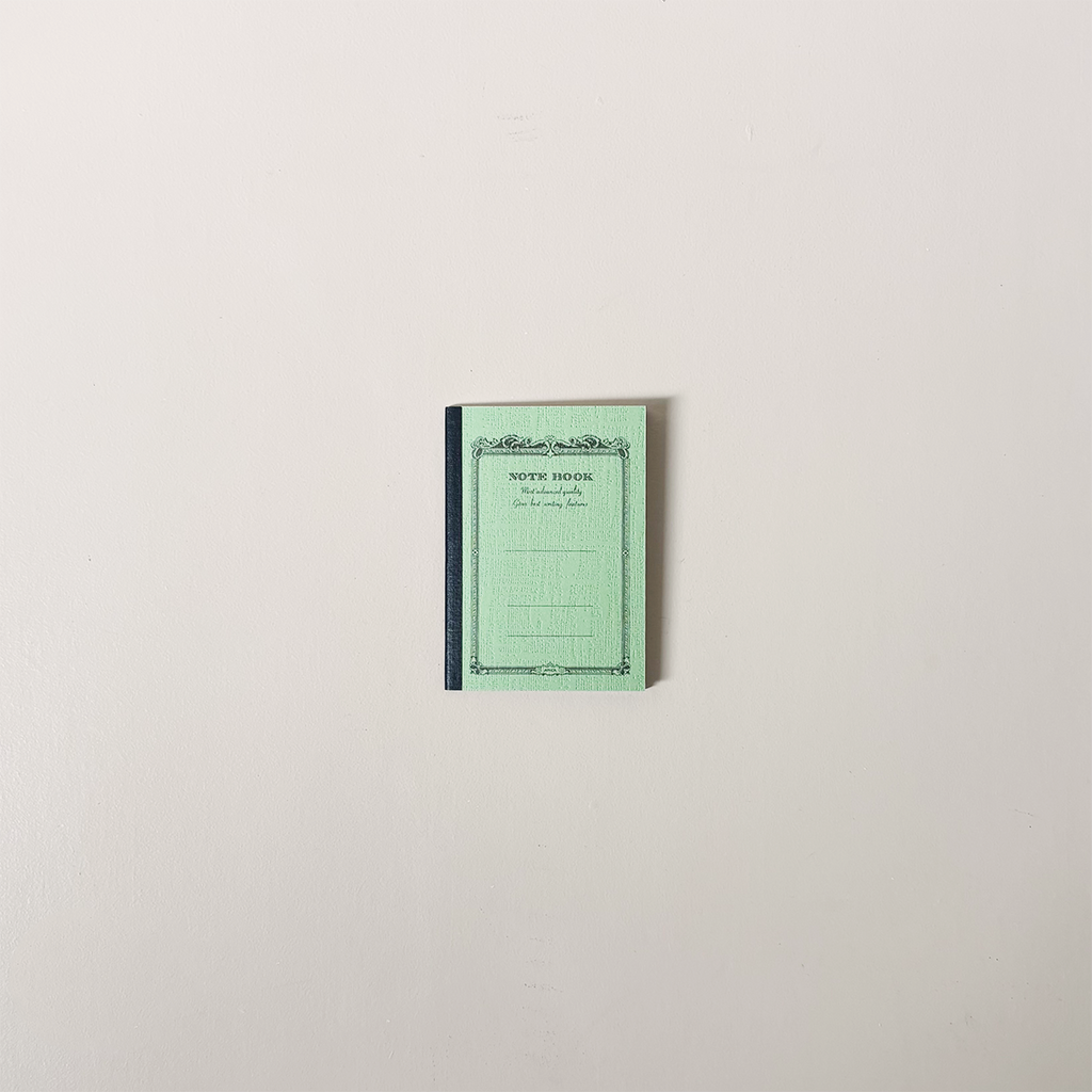 CD Notebook A7 Light Green