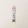 Grandfather Clock Leather Bookmark