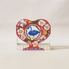 Swan Die Cut Vase Note Card
