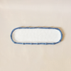 Vida Blue & White Bamboo Baguette Platter