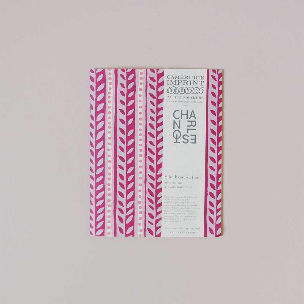 Charleston Border Exercise Book