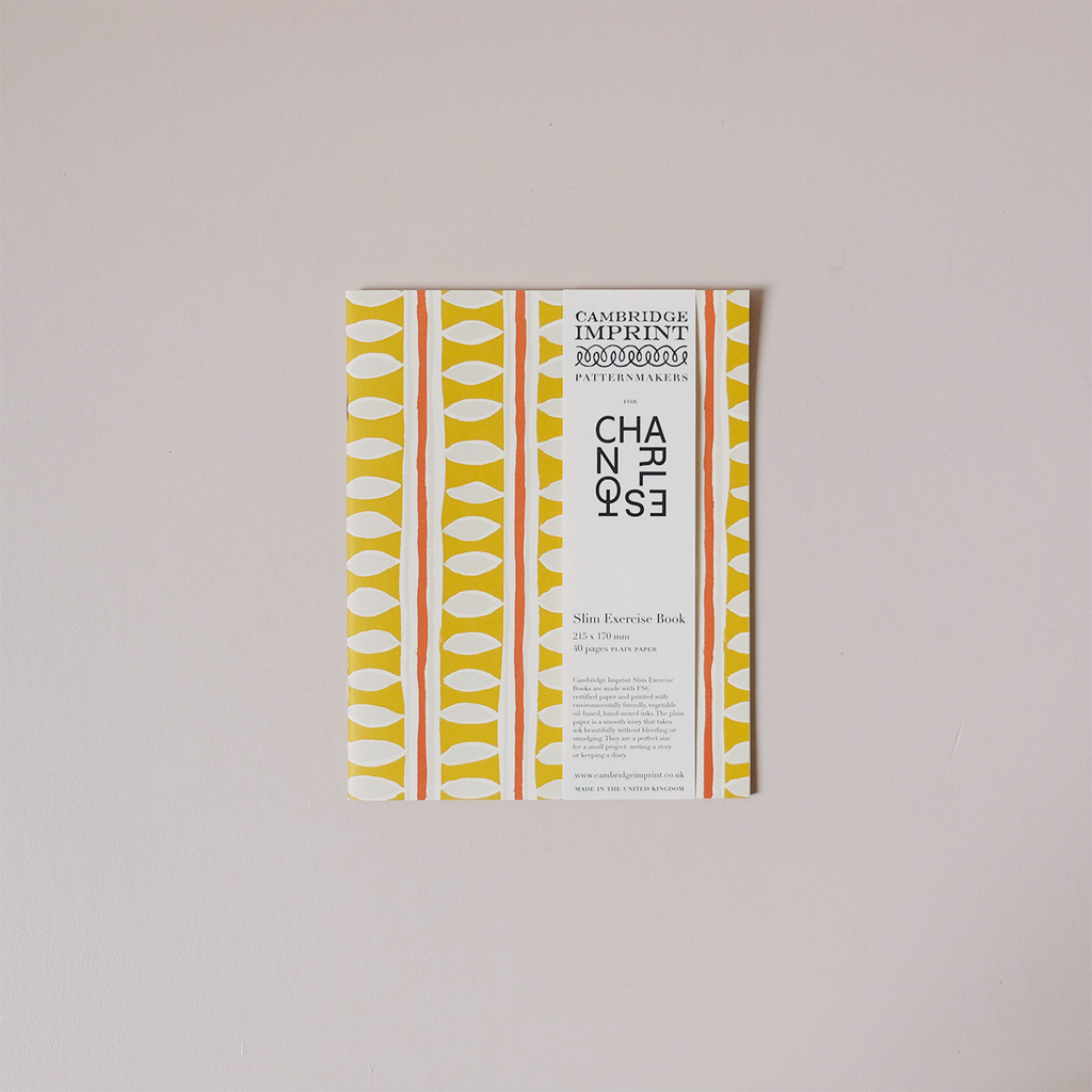 Charleston Stripe Exercise Book