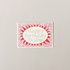 Pink Happy Birthday To You Note Card
