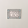 Pink & Sky Blue Good Luck Note Card