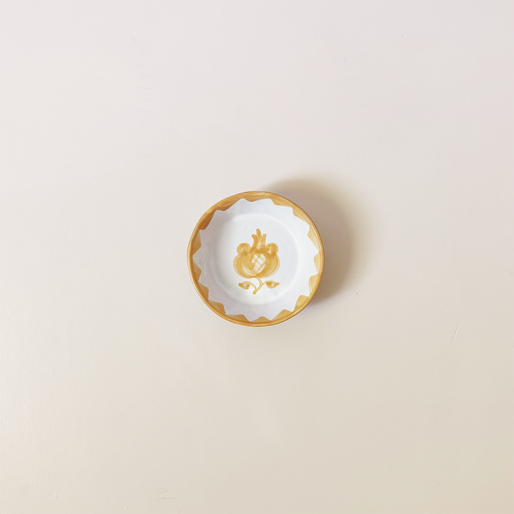 Granada Traditional Dip Bowl Mustard