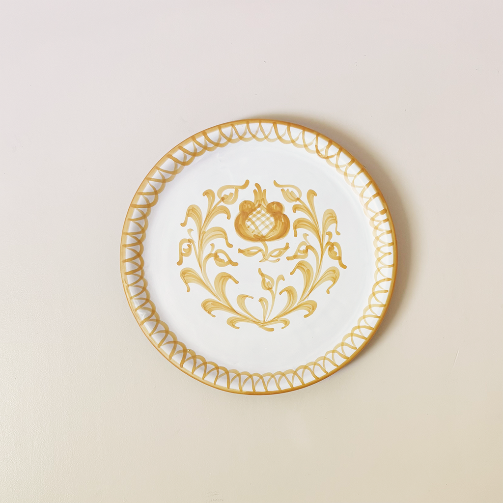 Granada Traditional Salad Plate Mustard