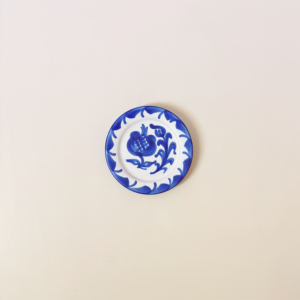 Granada Traditional Tapas Plate Blue