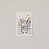 Beekeeper Bear Embroidered Note Card