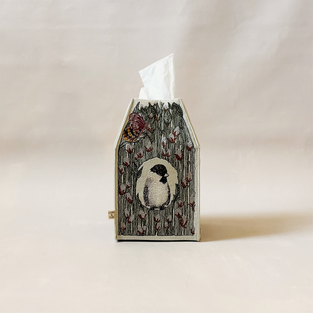 Birdhouse Tissue Box Cover
