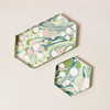 Hexagon Tray Set Moss Bubble