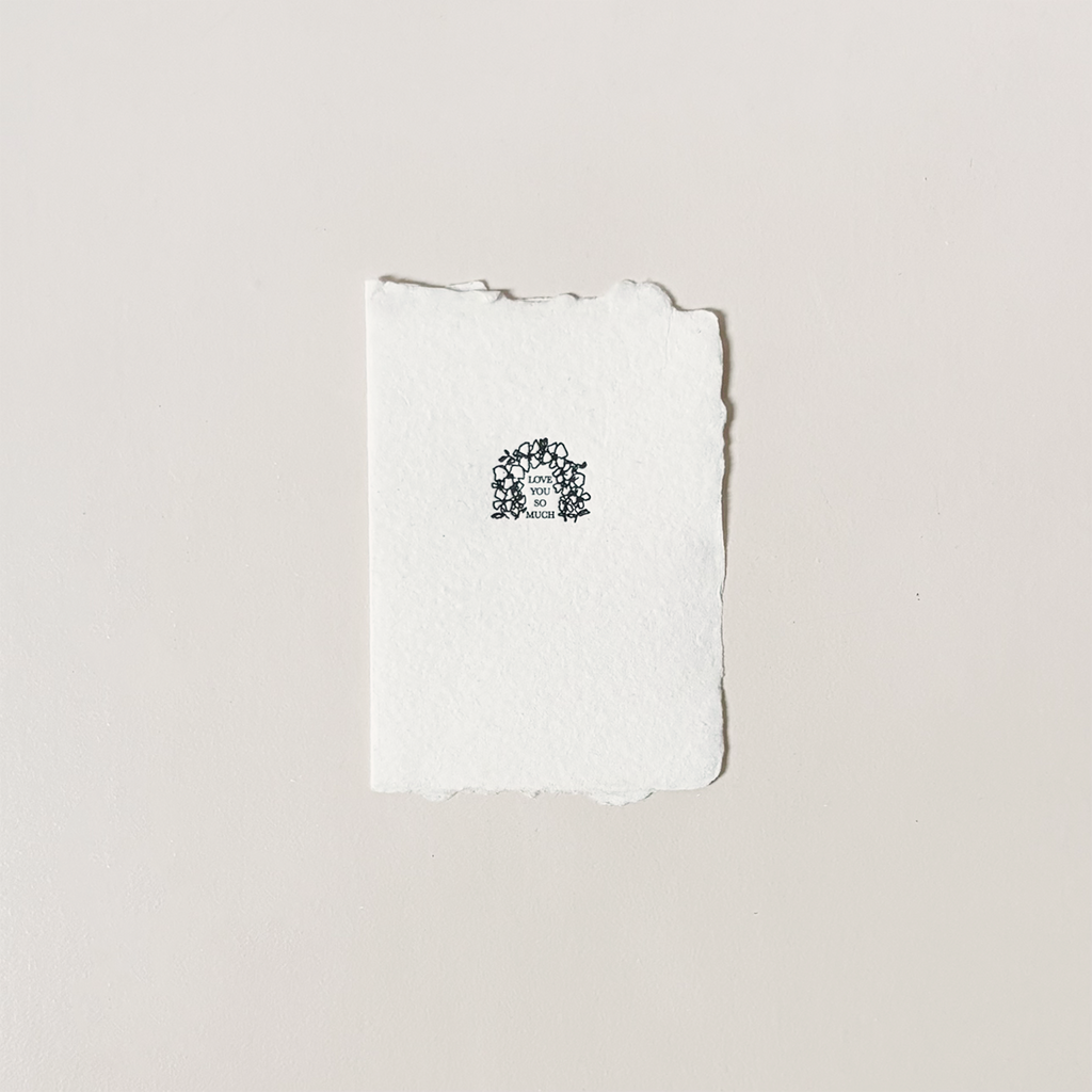 Love You So Much Note Card