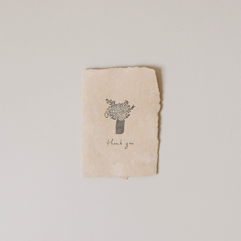 Thank You Bouquet Note Card