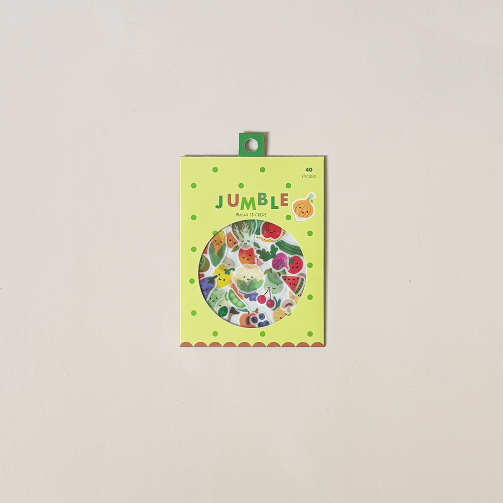 Fresh Picks Jumble Washi Stickers