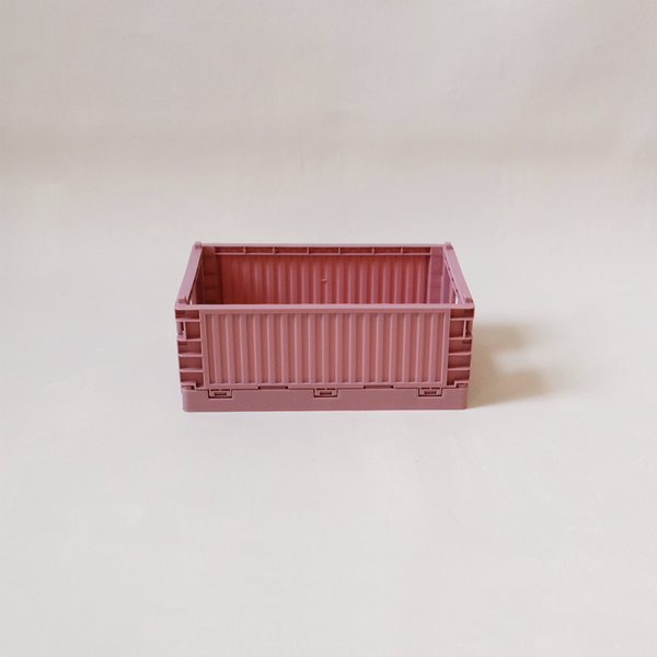 Foldable Store Crate Small, Rose