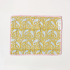 Quilted Placemat Loni Jaune