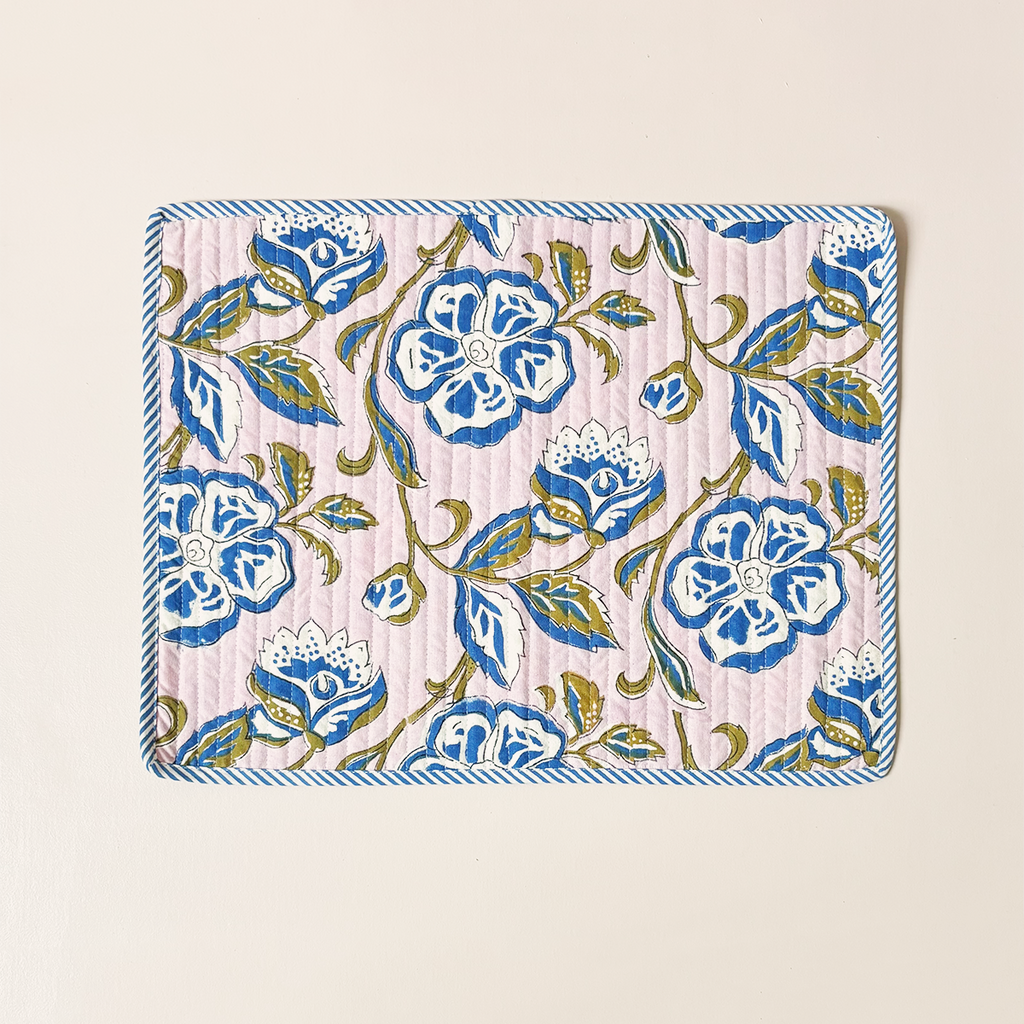 Quilted Placemat Loni Rose