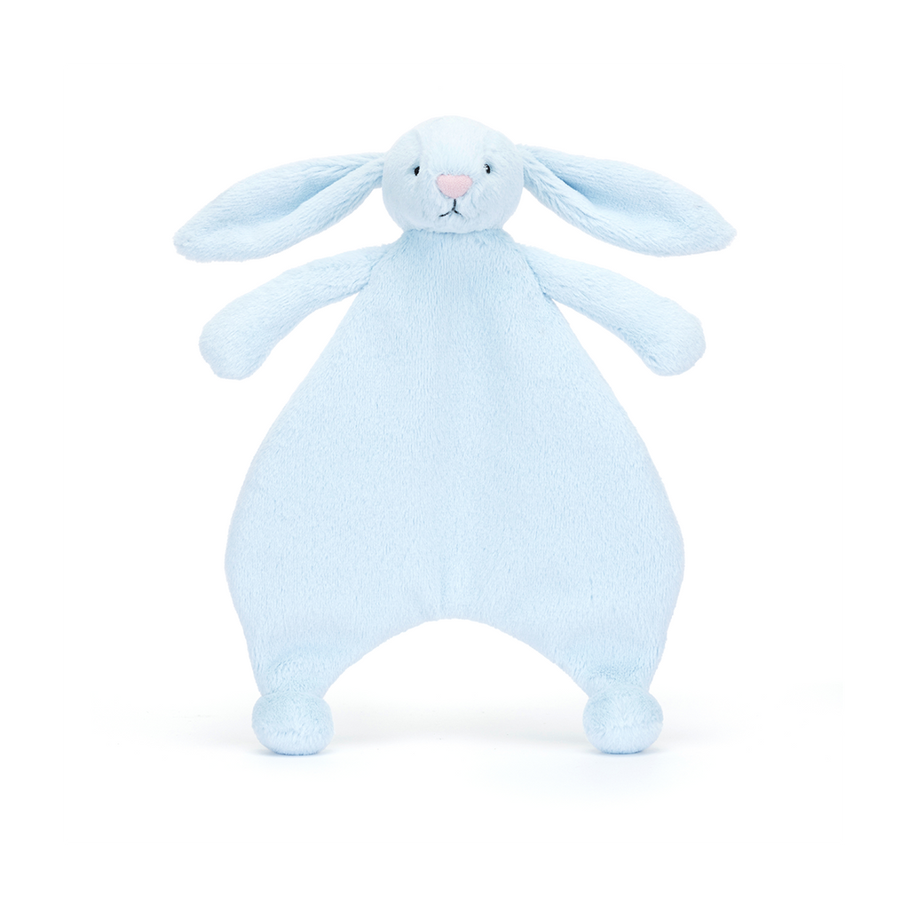 Bashful Bunny Blue Comforter