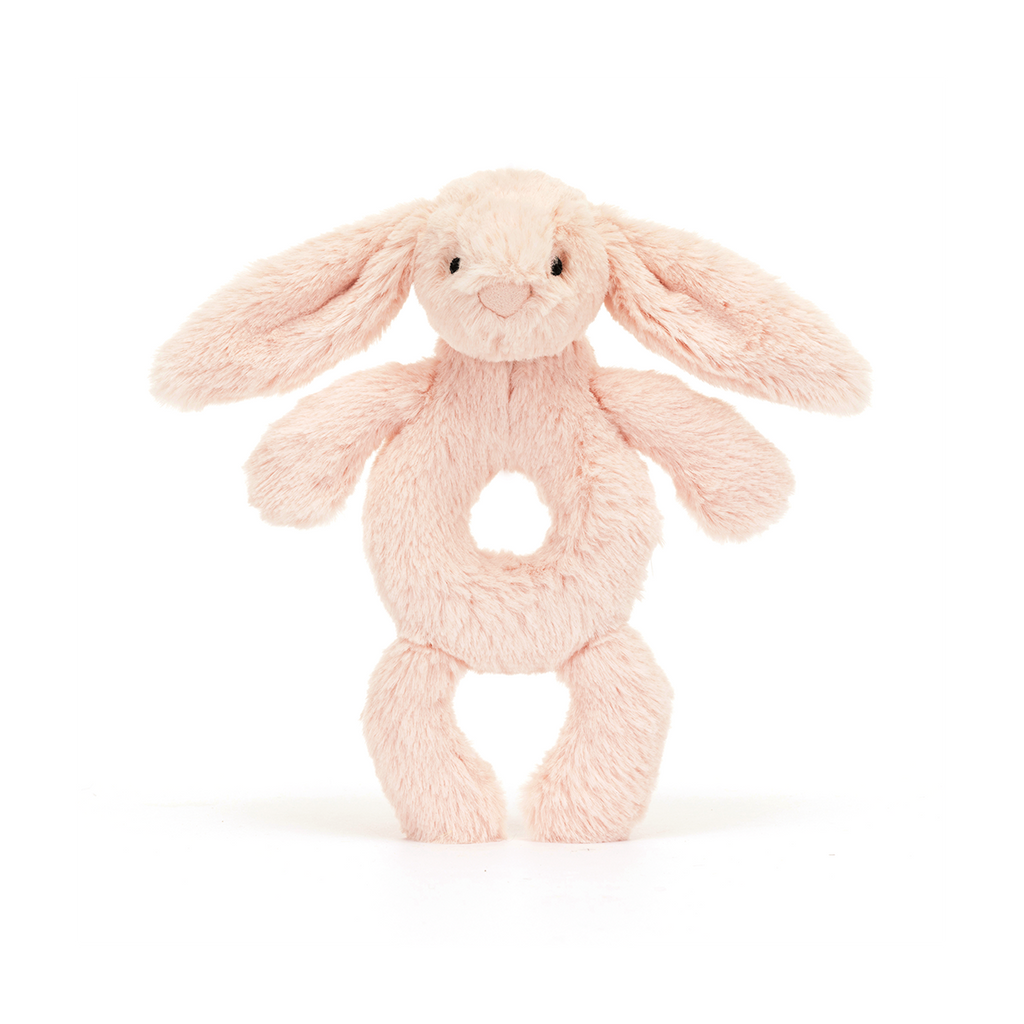 Bashful Bunny Blush Ring Rattle