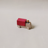 Red Wooden Truck