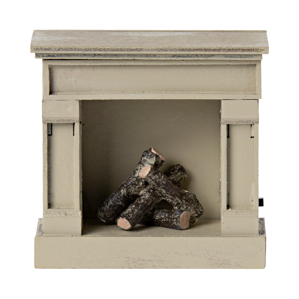 Fireplace Off White