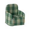 Green Check Mouse Chair