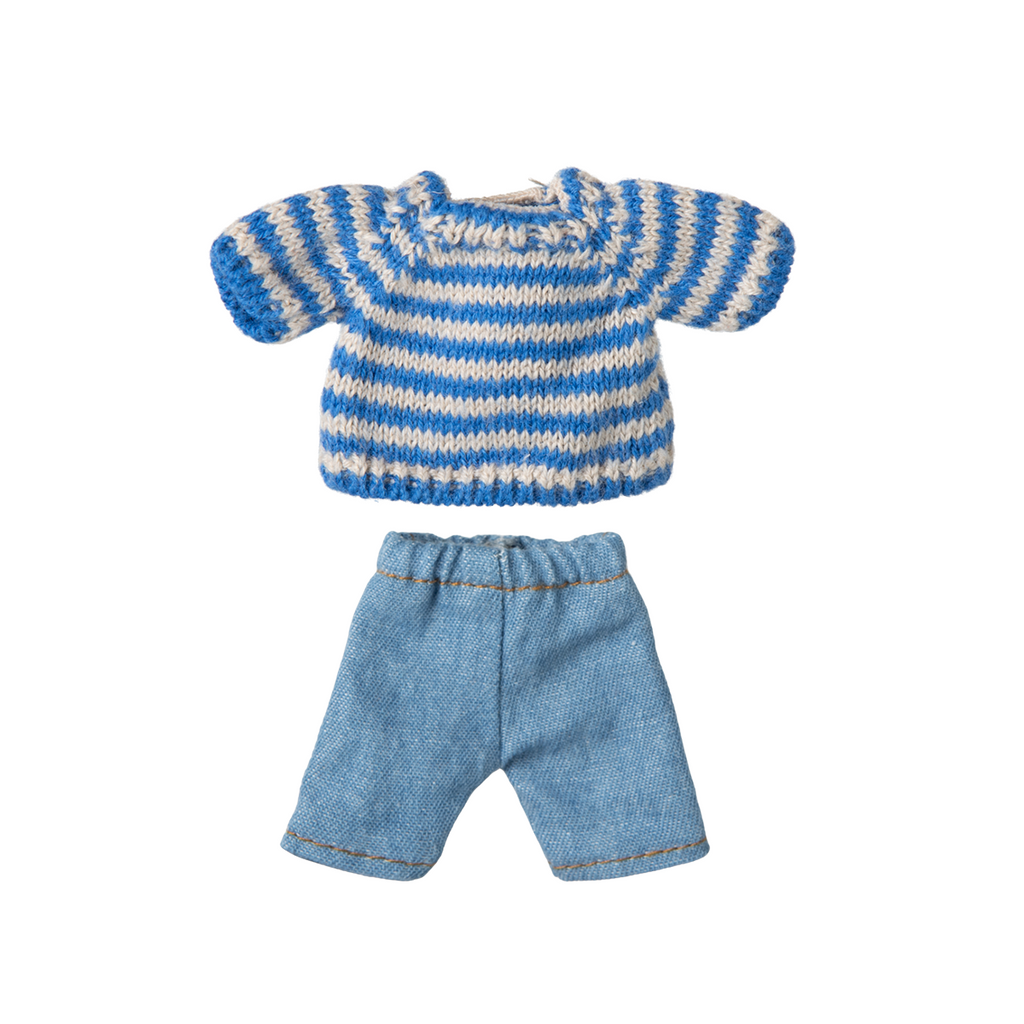 Knit Sweater & Pants for Big Brother Mouse