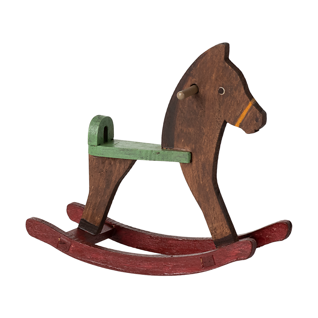 Mouse Rocking Horse Dark Brown