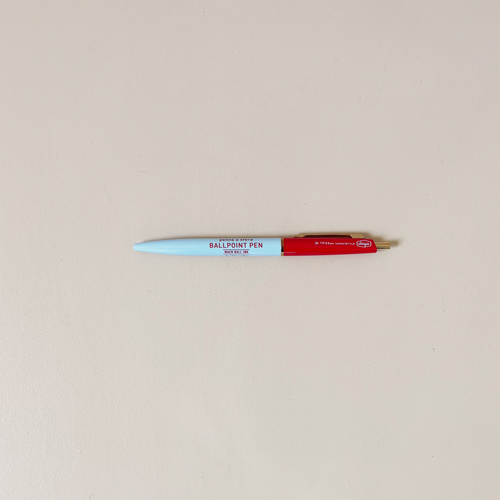 Days Mach Ballpoint Pen Blue/Red