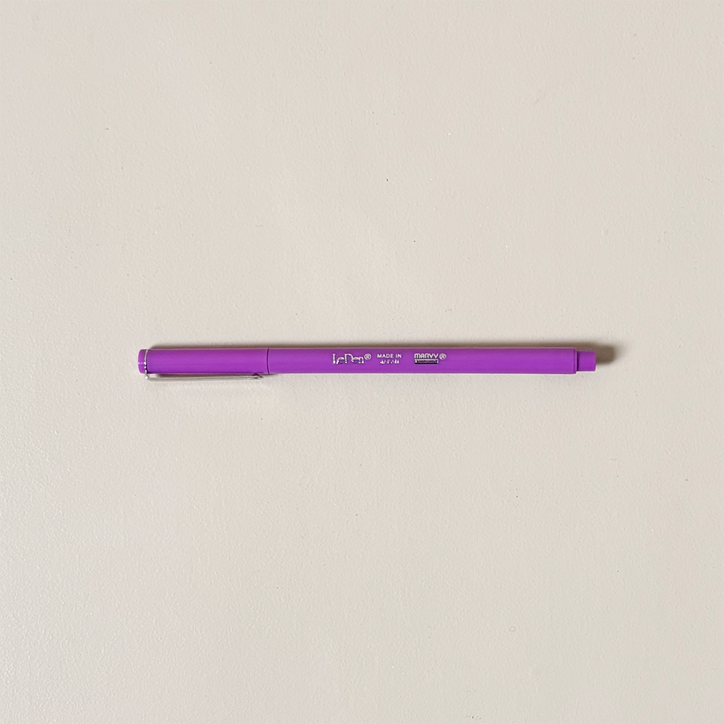 Le Pen Fluorescent Violet