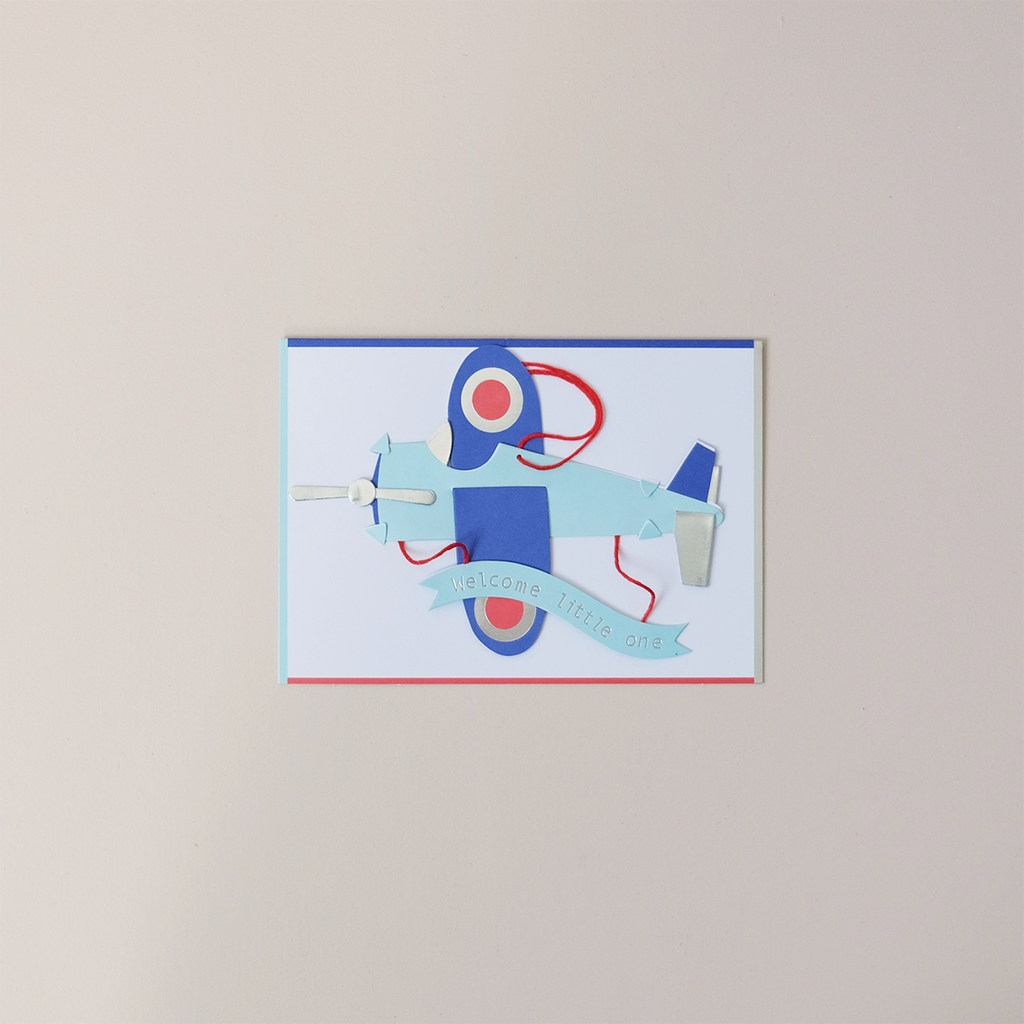 Airplane Baby Note Card