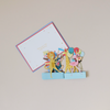Animal Parade Concertina Note Card