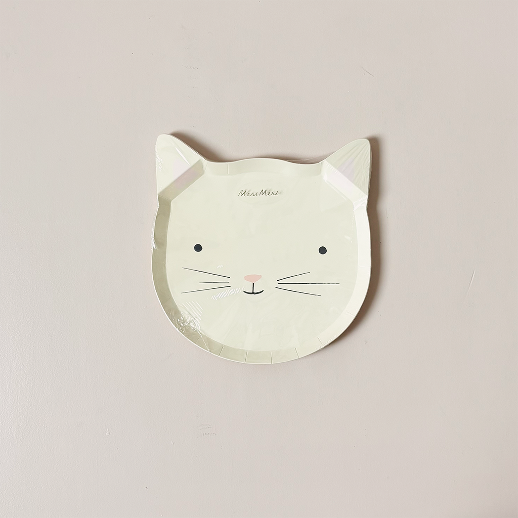Cute Kitten Paper Plates