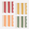 Fall Stripe Paper Napkins