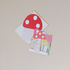 Mushroom Concertina Note Card