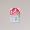 Mushroom Concertina Note Card