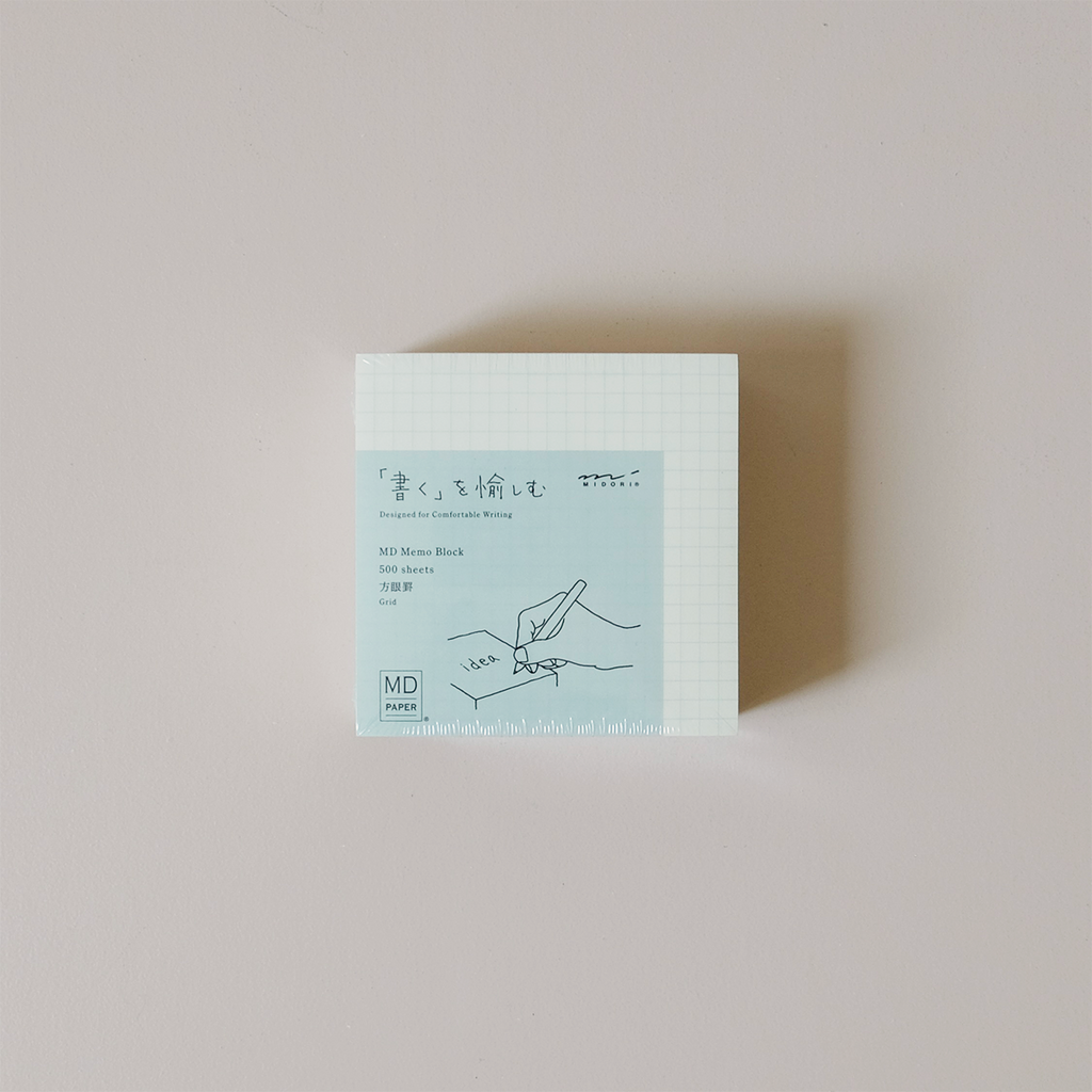 MD Block Memo Pad Grid