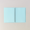 Soft Color Notebook Dot Grid Blue