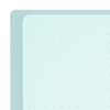 Soft Color Notebook Dot Grid Blue