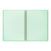 Soft Color Notebook Dot Grid Green