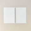 Soft Color Notebook Dot Grid White