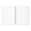Soft Color Notebook Dot Grid White