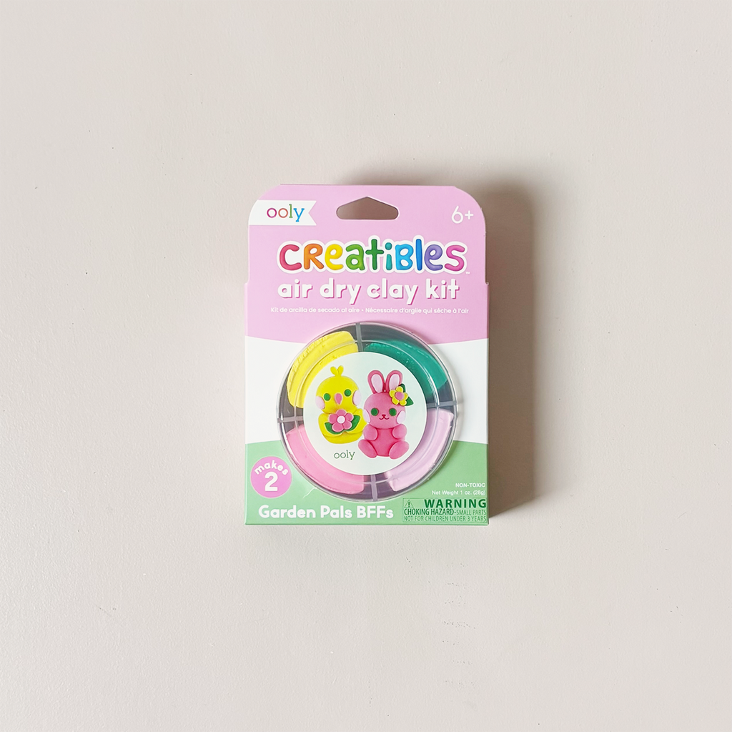 Creatibles Air Dry Clay Kit Garden BFFs