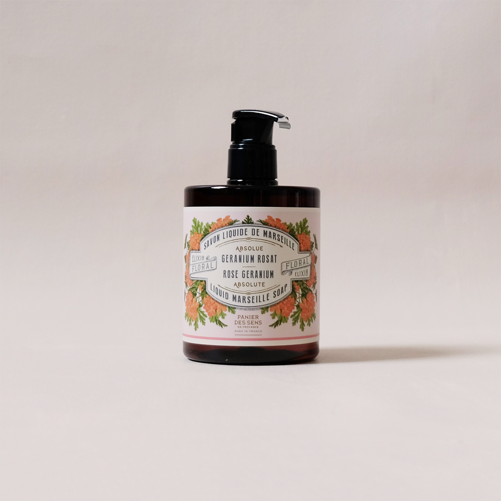 Rose Geranium Liquid Soap