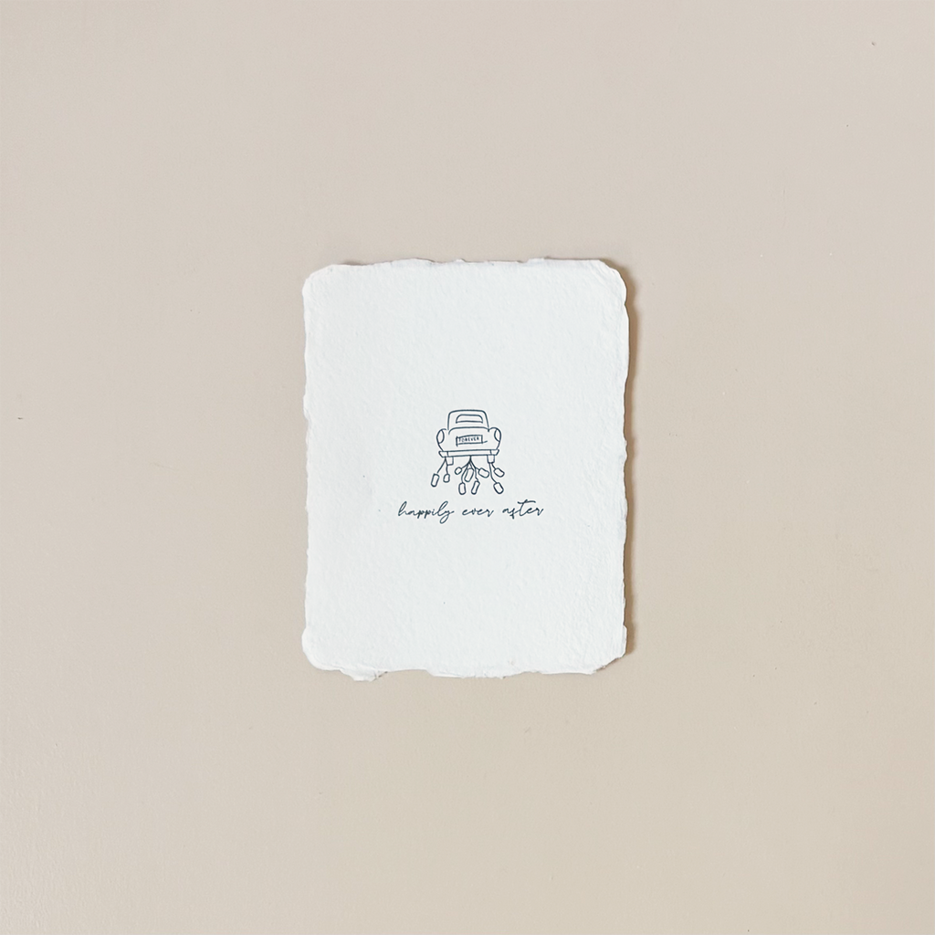 Happily Ever After Flat Note Card