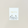 Happy Bee Day Flat Note Card