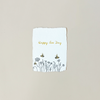 Happy Bee Day Flat Note Card