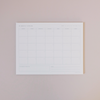 Monthly Overview Notepad