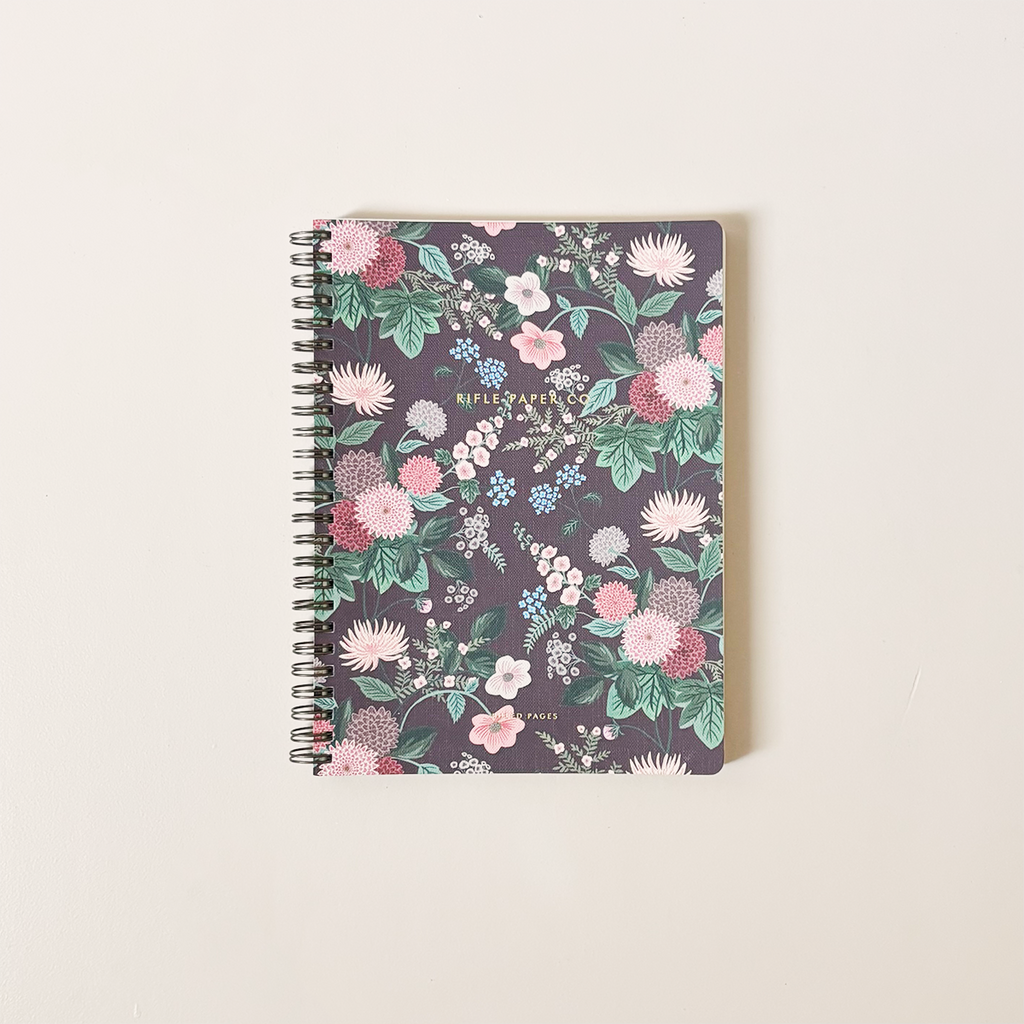 Dahlia Spiral Notebook