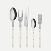 Bistro 5 Piece Cutlery Set Ivory